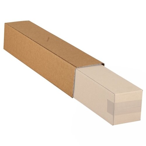 IEZZY Couvercle tube d'expédition carré IEZZY 750x126x126mm marron