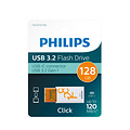 Philips Clé USB Philips Click USB-C 128Go Sunrise Orange