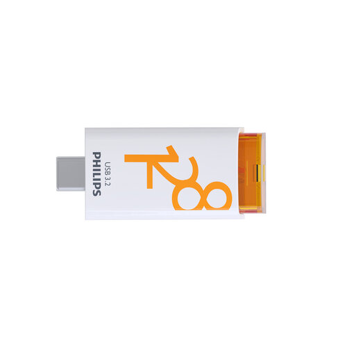 Philips Clé USB Philips Click USB-C 128Go Sunrise Orange