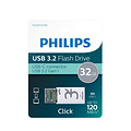 Philips USB Stick Philips Click USB-C 32GB Shadow Grey