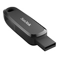 Sandisk Phone Drive 64GB USB-C 3.2- USB-A zwart