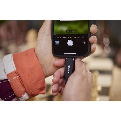 Sandisk Phone Drive 64Go USB-C 3.2 USB-A noir