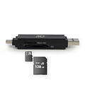 ACT Lecteur de cartes ACT USB-C/USB-A 3.0