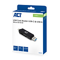 ACT Lecteur de cartes ACT USB-C/USB-A 3.0