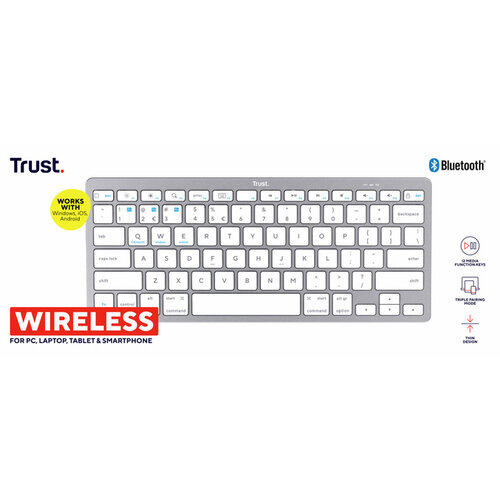 Trust Clavier Trust BASICS Bluetooth