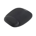 Kensington Muismat Kensington met polsondersteuning foam zwart