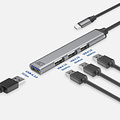 ACT Hub ACT USB-C 3x USB-A 2.0 et 1x USB-A 3.0
