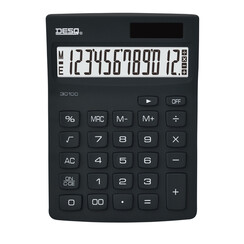 Calculatrice Desq Compact bleu noir