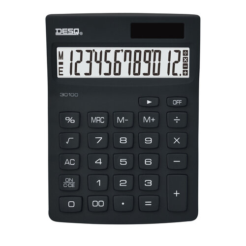 Desq Calculatrice Desq Compact bleu noir