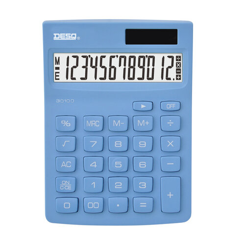 Desq Calculatrice Desq Compact bleu ciel