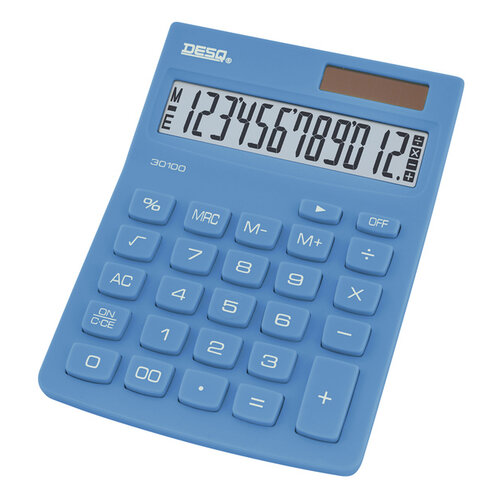 Desq Calculatrice Desq Compact bleu ciel
