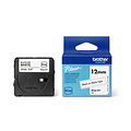 Brother Ruban étiquettes Brother P-touch Btag-231 standard 12mm noir sur blanc