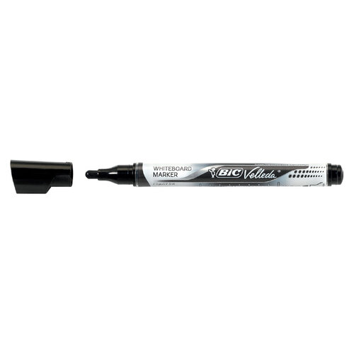 Bic Whiteboardmarker Bic Velleda liquid rond medium zwart