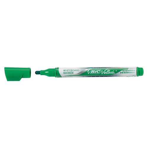 Bic Whiteboardmarker Bic Velleda liquid rond medium groen