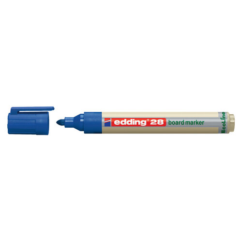 edding Ecoline Marqueur tableau blanc edding 28 EcoLine ogive 1.5-3mm bleu