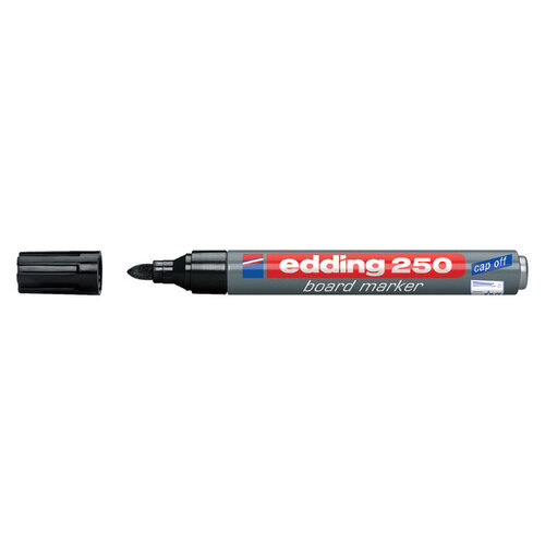 edding Whiteboardmarker edding 250 rond 1.5-3mm zwart
