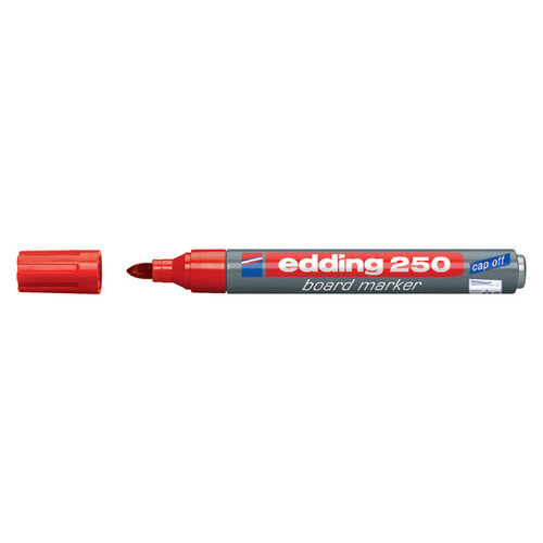 edding Whiteboardmarker edding 250 rond 1.5-3mm rood