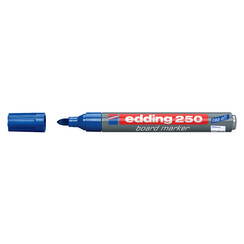 Whiteboardmarker edding 250 rond 1.5-3mm blauw