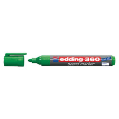 Marqueur tableau blanc edding 360 ogive 1,5-3mm vert