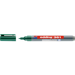 Whiteboardmarker edding 361 rond 1mm groen
