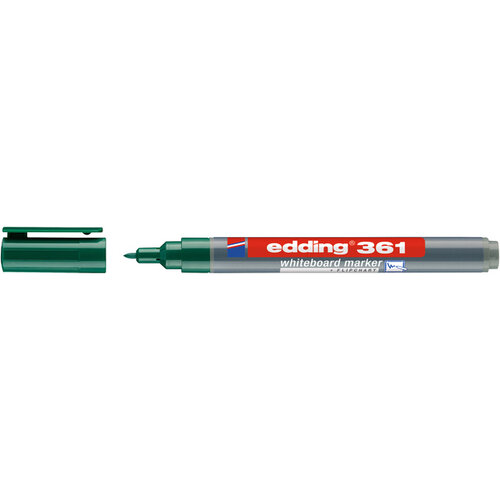 edding Marqueur tableau blanc edding 361 ogive 1mm vert