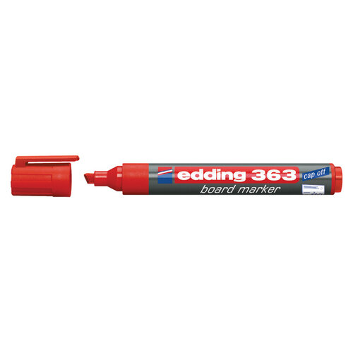 edding Whiteboardmarker edding 363 schuin 1-5mm rood
