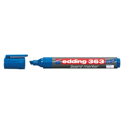 Whiteboardmarker edding 363 schuin 1-5mm blauw