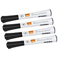 Nobo Marqueur tableau blanc Nobo Glide Fin noir 4 pièces