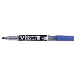 Feutre tableau blanc PILOT ogive Extra Fin bleu