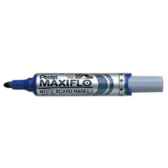 Feutre tableau blanc Pentel Maxiflo MWL5M ogive 3mm bleu