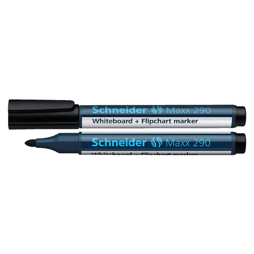 Schneider Whiteboardmarker Schneider Maxx 290 rond 2-3mm zwart