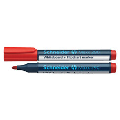 Marqueur tableau blanc Schneider Maxx 290 ogive 2-3mm rouge