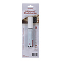 Europel Krijtstift Europel watervast 15mm wit blister 1 stuk