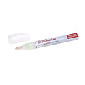 Europel Krijtstift Europel watervast 3-6mm wit blister 1 stuk