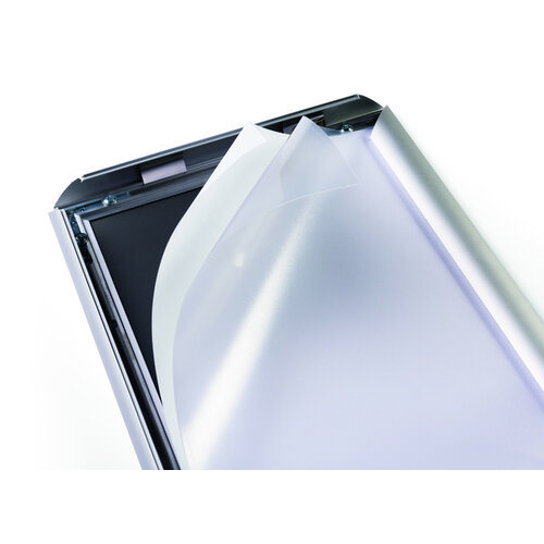 Durable Cadre clipsable Durable A4 aluminium