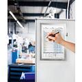 Durable Duraframe Durable 498923 Note A4 magnetisch zilver