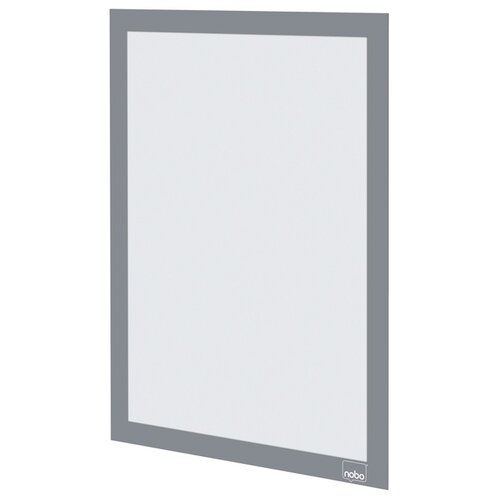 Nobo Porte-affiche Nobo magnétique autocollant A4 argent 2 pièces