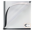 Nobo Porte-affiche Nobo magnétique autocollant A4 argent 2 pièces