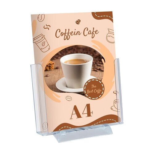 Europel Porte-brochures Europel ajustable A4, A5 1/3 A4