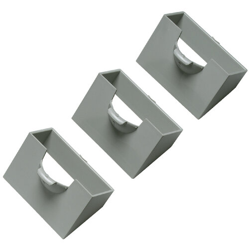 Djois Porte-fiche pour planning Djois 48mm gris