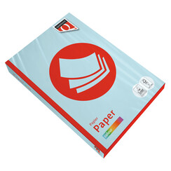 Papier copieur Quantore Colour A4 120g bleu clair 250 feuilles