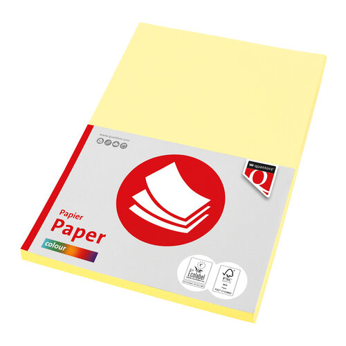Quantore Papier copieur Quantore Colour A4 120g jaune canari 100 feuilles