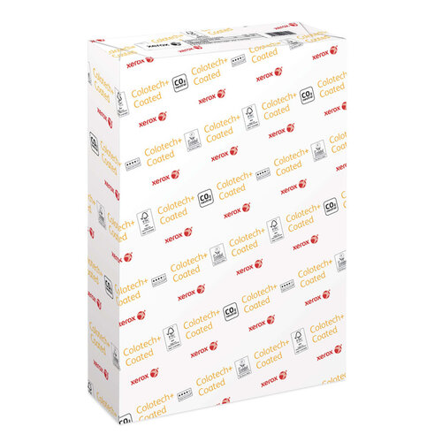 Xerox Papier laser Xerox Colotech+ brillant couché A4 130g blanc 500 feuilles