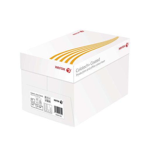 Xerox Laserpapier Xerox Colotech+ glossy coated A4 130gr wit 500 vel