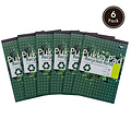 Pukka Pad Schrijfblok Pukka Pad Recycled A4 lijn 4-gaats 100 vel 80gr