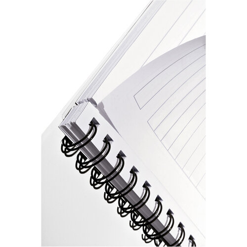 Leitz Cahier à spirale Leitz WOW A5 PP ligné rose