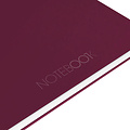Oxford Cahier à spirale Oxford International Notebook A4+ ligné rouge
