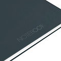 Oxford Cahier à spirale Oxford International Notebook A4+ carreau 5x5mm noir
