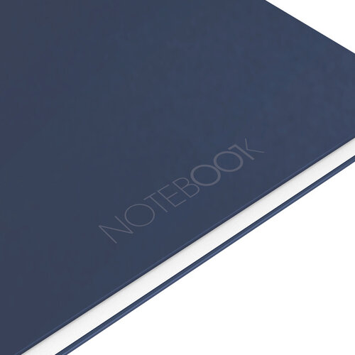 Oxford Cahier à spirale Oxford International Notebook A4+ ligné bleu