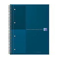 Oxford Cahier à spirale Oxford International Notebook A4+ ligné bleu pétrole